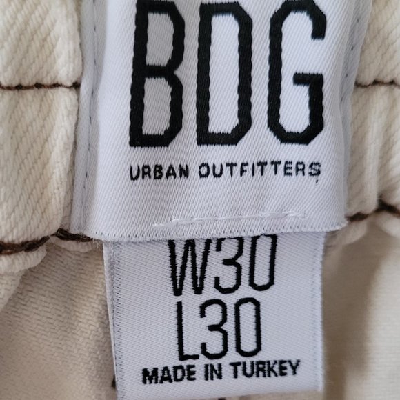 BDG Tan Cargo Flared Pants - Waist 30 - Length 30 - Picture 4 of 8